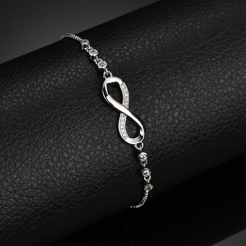 Infinity Charm Bracelet Discounted