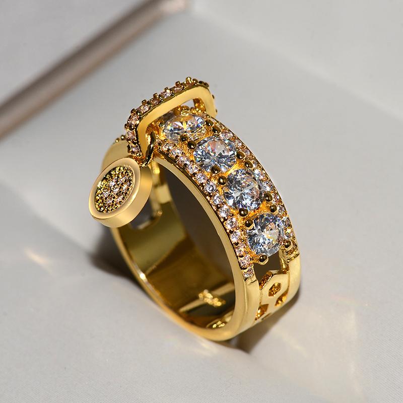Cluster Band Ring